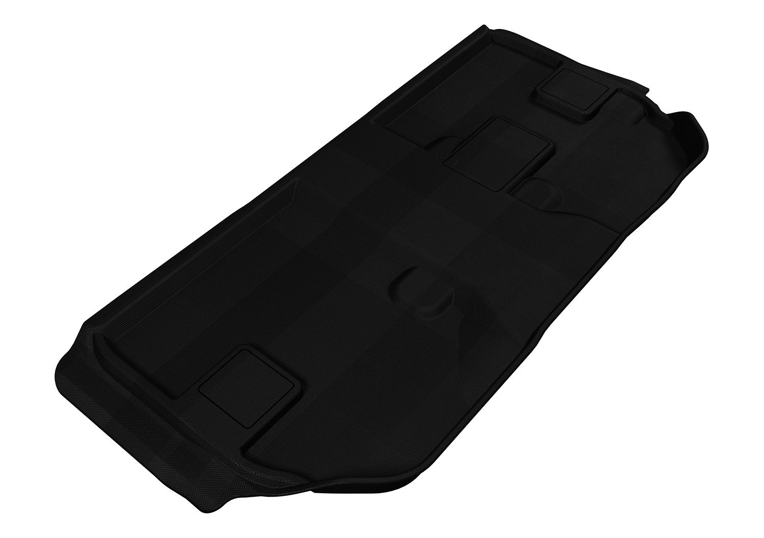 2007-2014 Chevrolet Suburban 3D MAXpider Kagu 3rd Row Floormats - Black (L1CH04631509)