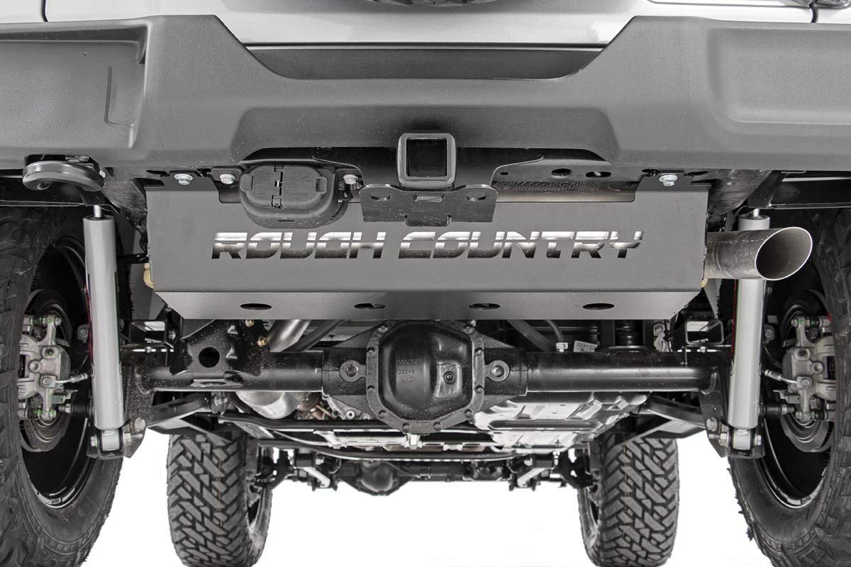 Muffler Rough Country Skid Plate for 2018-2024 Jeep Wrangler JL - 10599