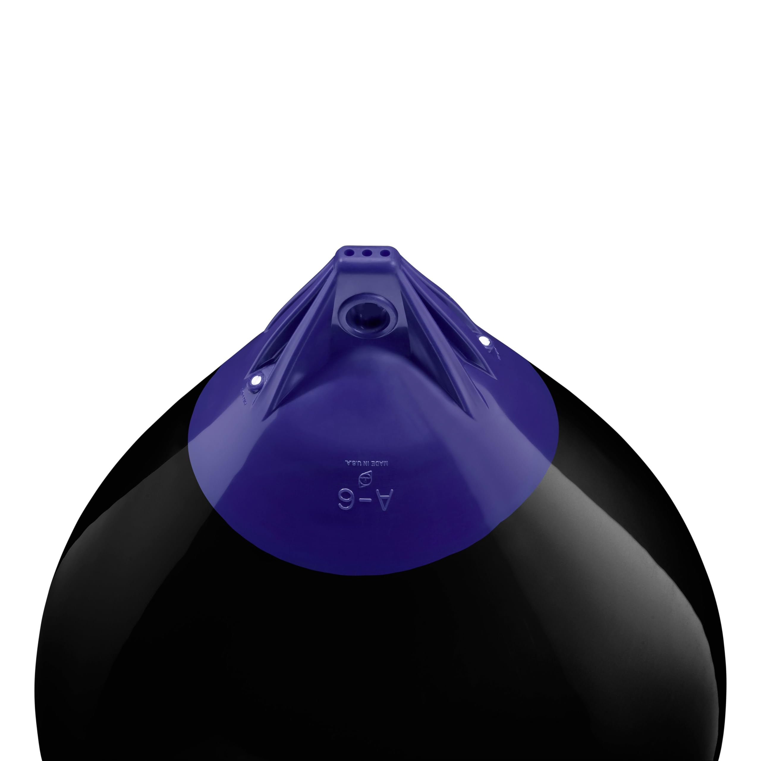 A-6 Standard Blue Ropehold Polyform Buoy - Black