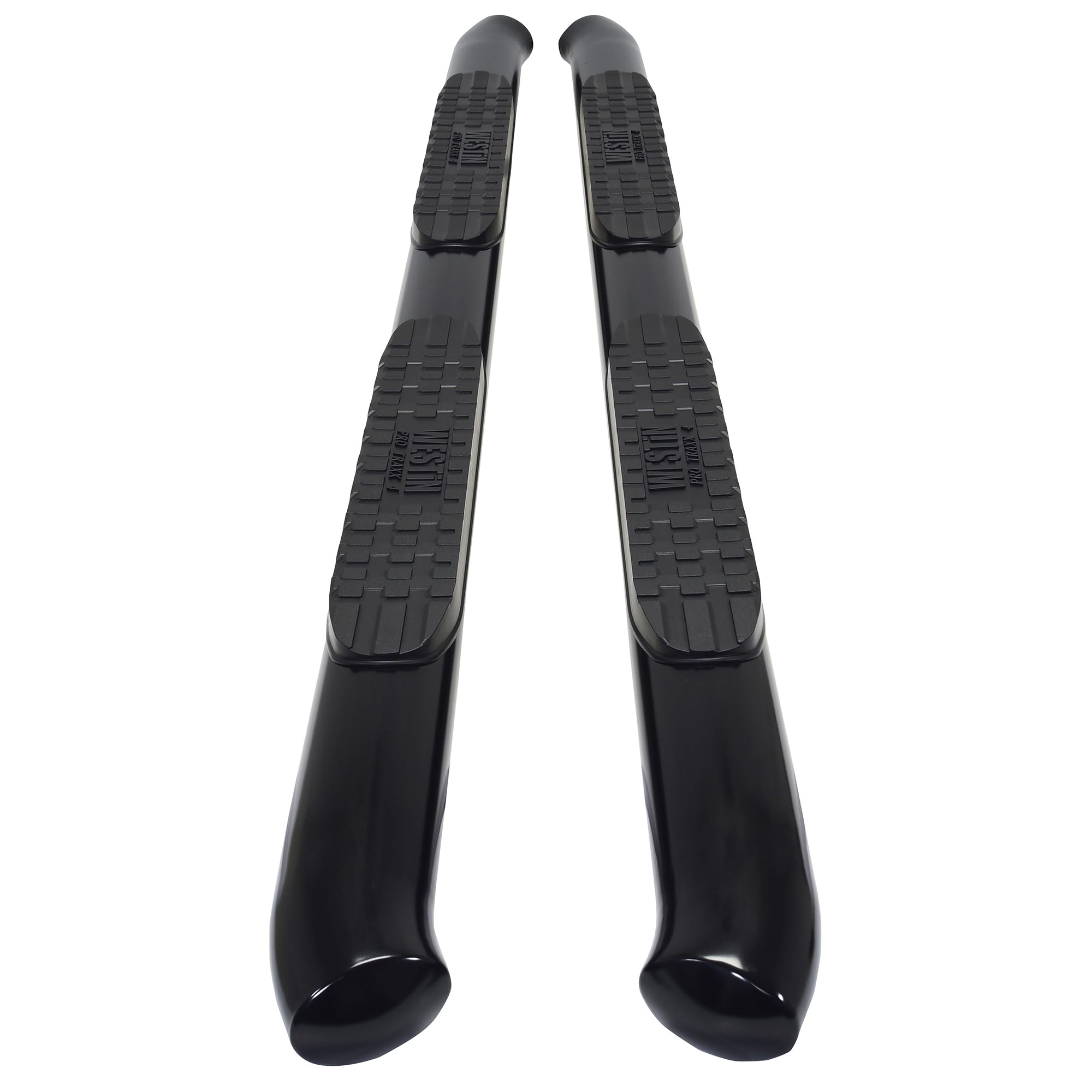 Pro Traxx 4 Oval Nerf Step Bars Westin fits 2022-2023 Frontier Crew Cab Black 1 Pair