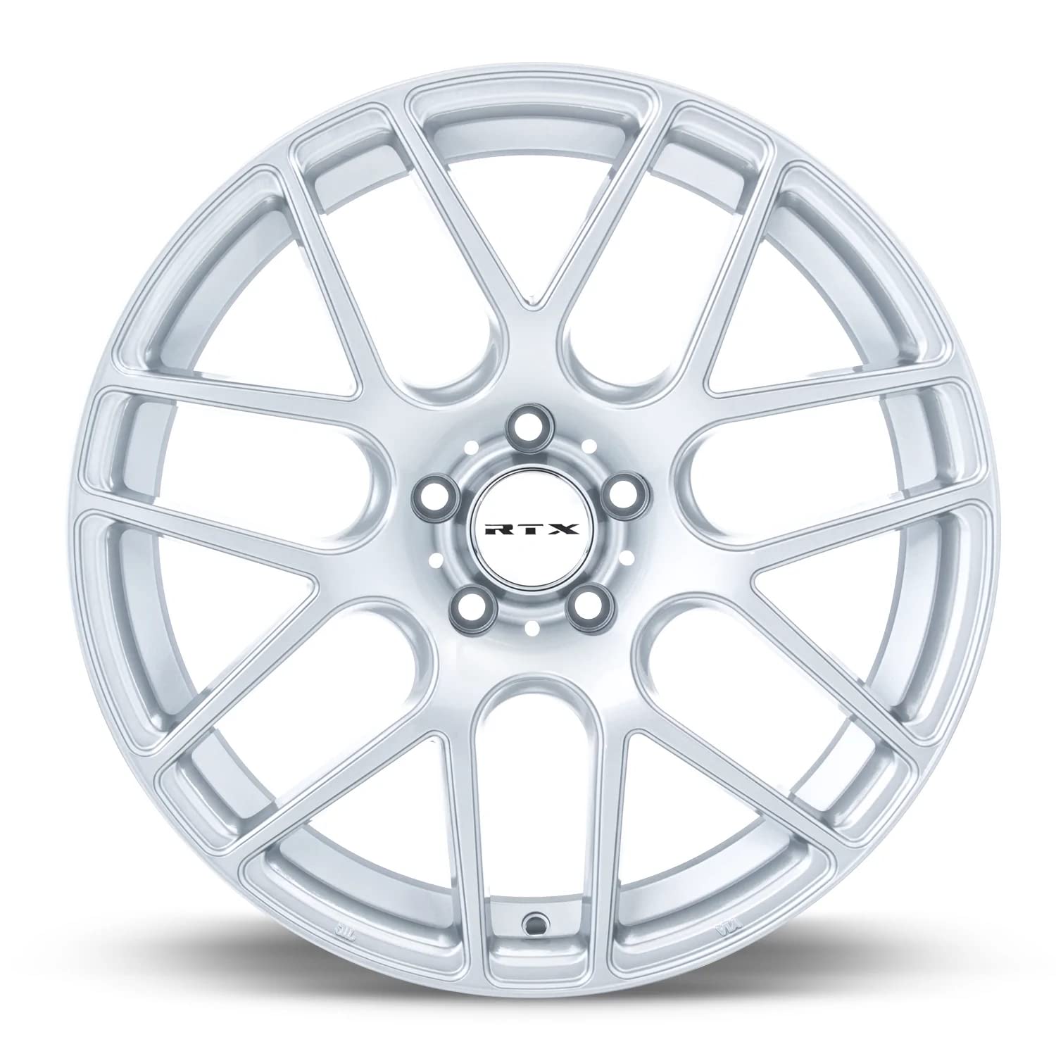 Custom RTX Wheel - 17x7.5, 38 Offset, 5x114.3 Bolt Pattern, 73.1mm Hub - Silver Rim