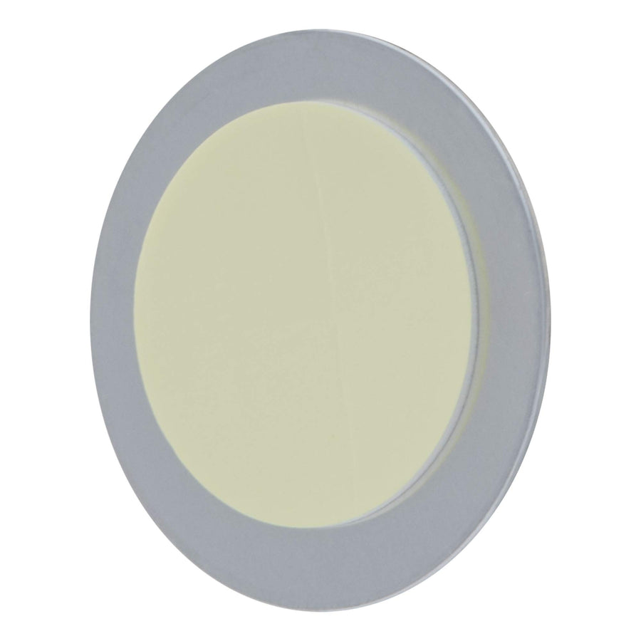 3-Inch Round Aluminum RETRAC Stick-On Blind Spot Mirror, Convex Glass
