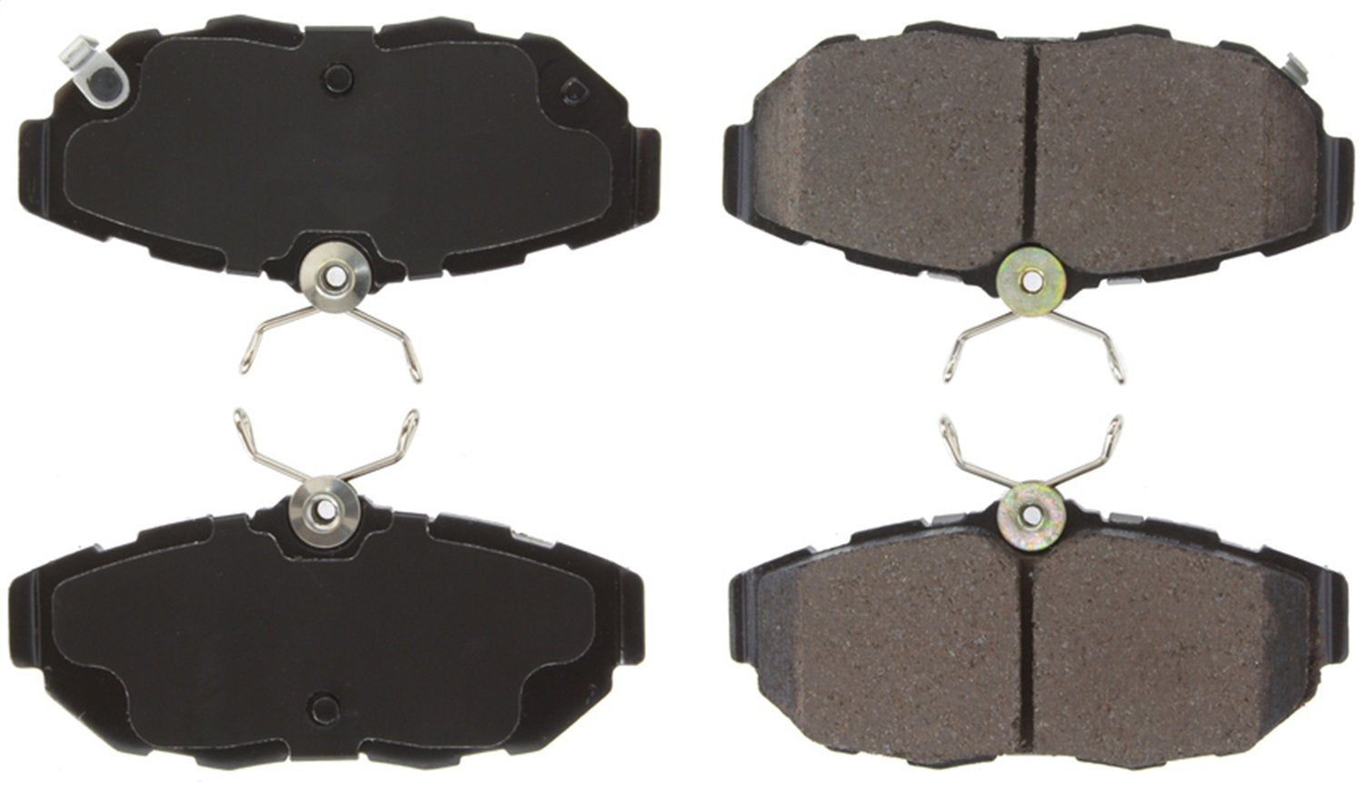 Rear StopTech 308.14650 Brake Pads with Shims and Hardware Street