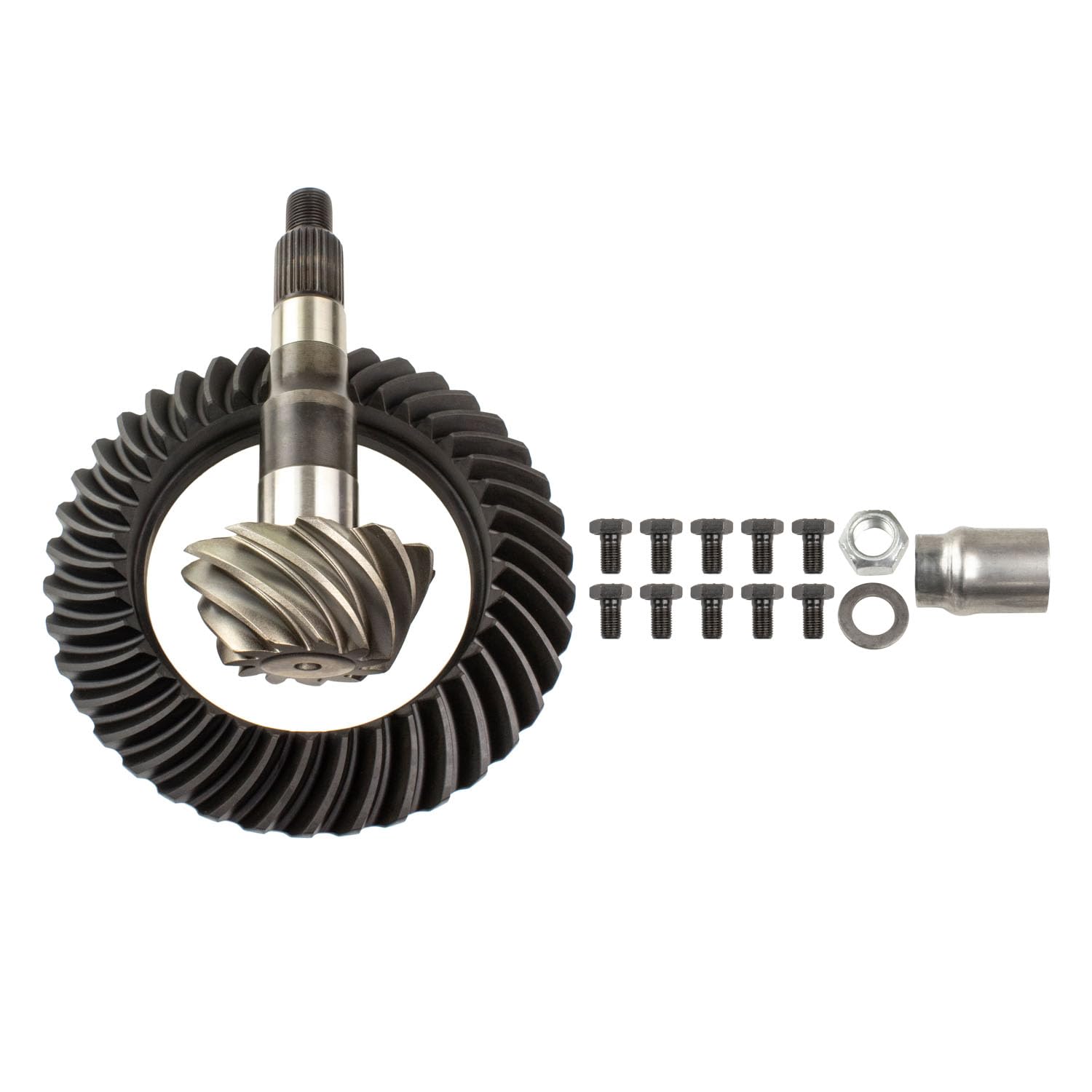 Differential Ring & Pinion, Motive Gear D44-355HD-1, For Dana 44 HD, Gear Ratio: 3.55, 10-Bolt, 29 Spline, 11 Pinion & 39 Ring Tooth - Fits Jeep Grand Cherokee - Replaces 84073-5, D44HD-354-NG.