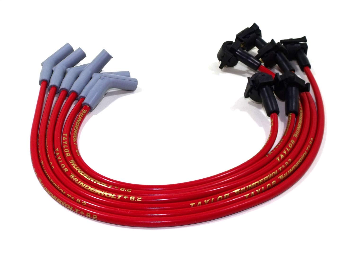 Thundervolt 8.2 Taylor Cable custom 6 cyl red