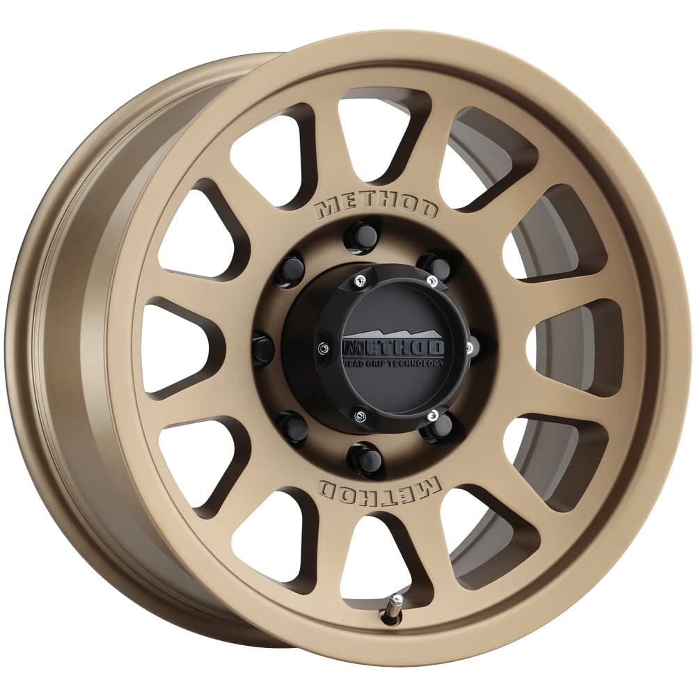 703 Method Race Wheels Bronze Wheel with Method (17 x 9. inches /8 x 6 mm, -12 mm Offset)