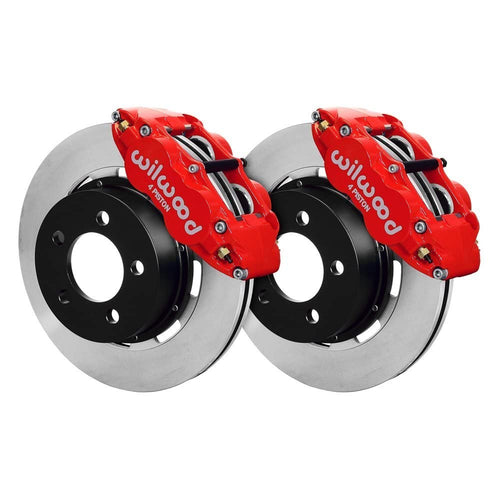 Front FNSL4R Kit,12.19", Drilled, Red