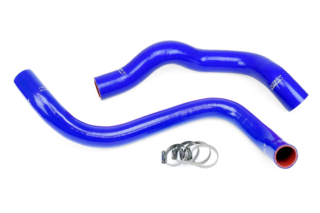 3-ply HPS Blue Reinforced Silicone Radiator Coolant Hose Kit 57-1903-BLUE