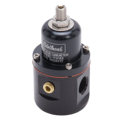 Fuel Pressure Regulator Edelbrock 174133 Bypass Style 160GPH Black
