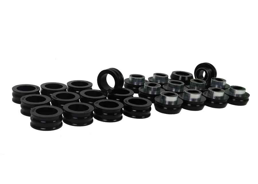 Whiteline W93565 Body Mount Bushing Assembly Compatible with S15 Jimmy, 83-05 Bravada, Jimmy, Blazer, S10 Blazer