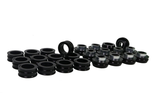 Whiteline W93565 Body Mount Bushing Assembly Compatible with S15 Jimmy, 83-05 Bravada, Jimmy, Blazer, S10 Blazer