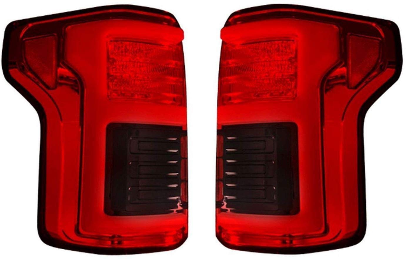 Ford F150 15-17 and Ford Raptor 17-19 RECON ACCESS 264268Ledrd Red Lens Tailgate Light Bar Led