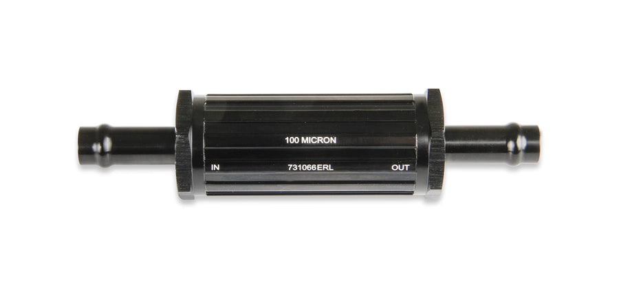 3/8 Vapor Guard Fuel Filter-100 Micron EARL'S PERFORMANCE PLUMBING