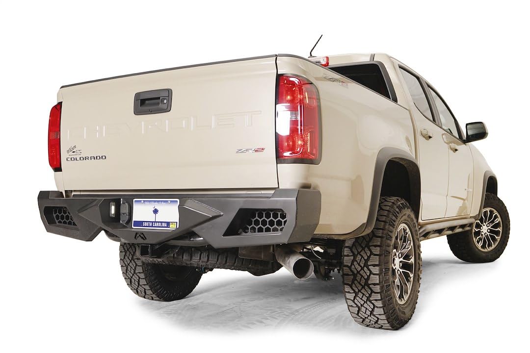Rear Replacement Bumper Fab Fours Inc. CC21-E3352-1 fits Chevrolet Colorado