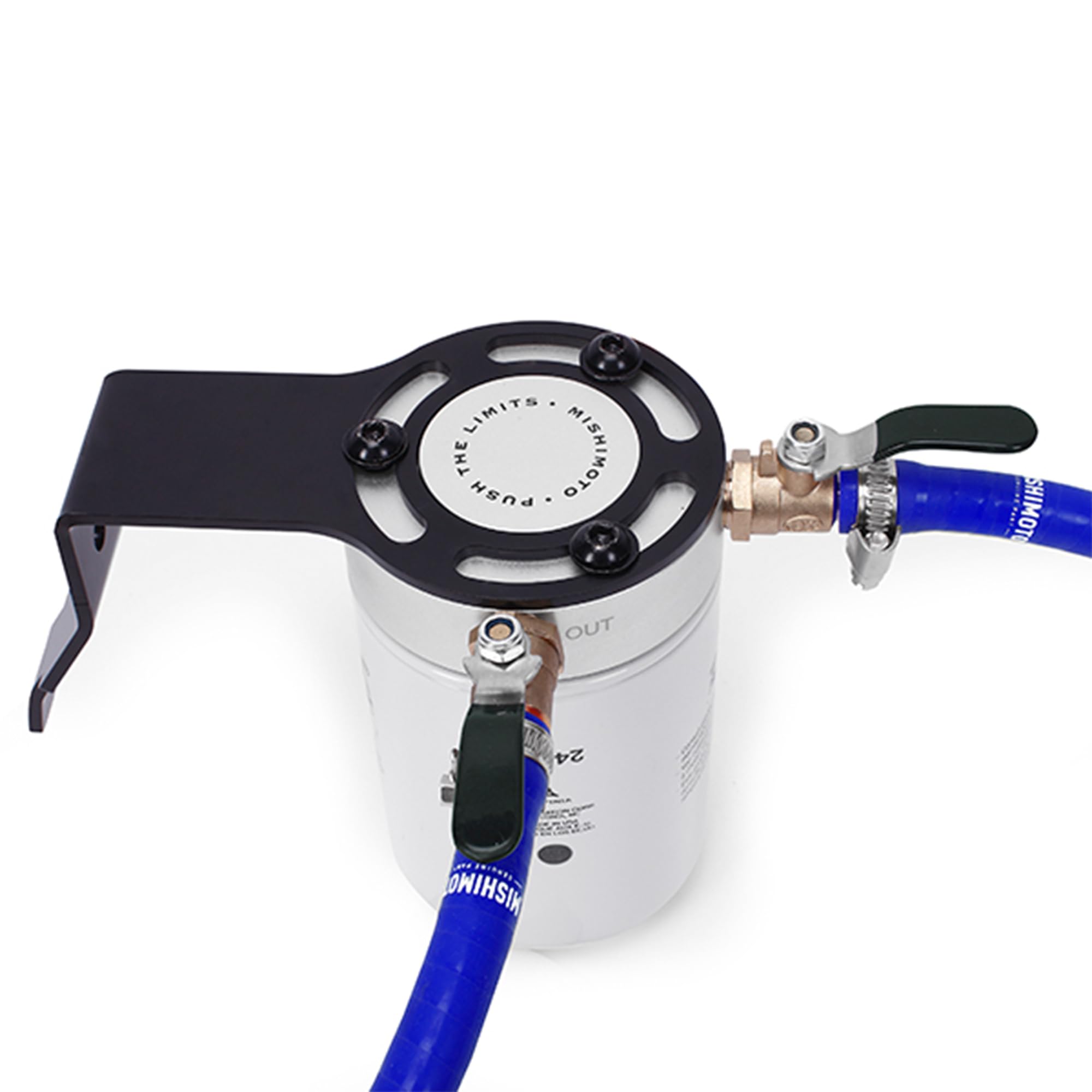 Mishimoto Coolant Filter Kit MMCFK-F2D-03BL Fits Ford 6.0L Powerstroke 2003-2007 Blue