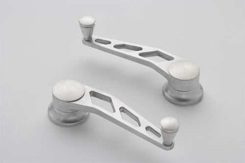 Brushed Lokar IDH-2012 Aluminum Window Crank for GM - Pair