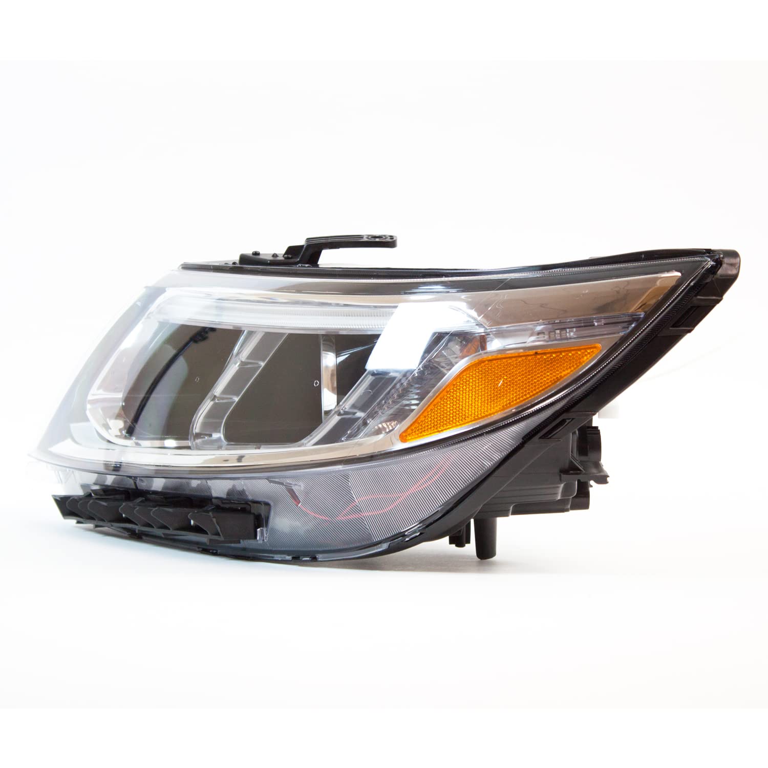 Left TYC Headlight Assembly Compatible with 2014-2015 Kia Sorento