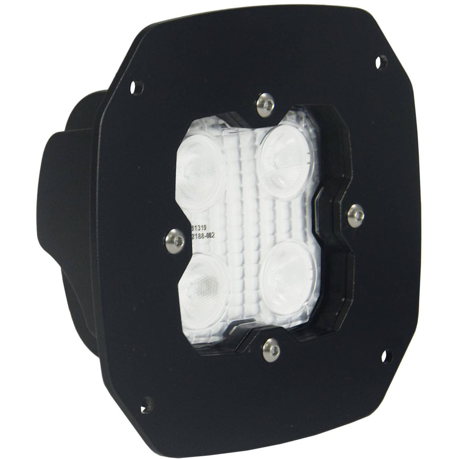 Duralux Work Light Flush Mount With 4 Led 10 Degree