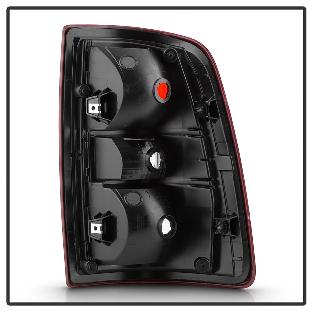 Dodge Ram 2500 Spyder (POE) 19-24 Halogen Big Horn/Tradesman Black Bezel Red Len Tail Light - OE Left (No Harness)