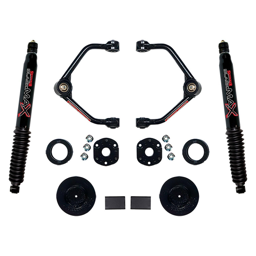 Skyjacker Suspension Lift Kit R1930PB; 3 in. Lift; Black Max Shocks;
