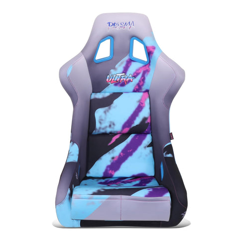 NRG Innovations Left, Right Front Prisma Fixed Back Bucket Racing Seat Compatible With Vehicle with Aftermarket Seat Brackets, 24" W X 36" H X 18" D, NRG-FRP-302-RETRO