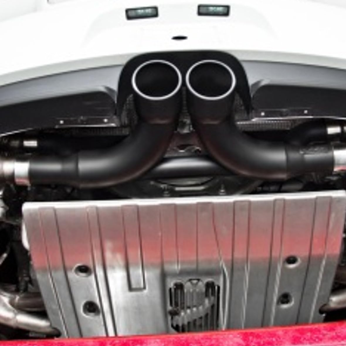 Center MBRP Muffler Bypass S7607BLK (Black Coated)