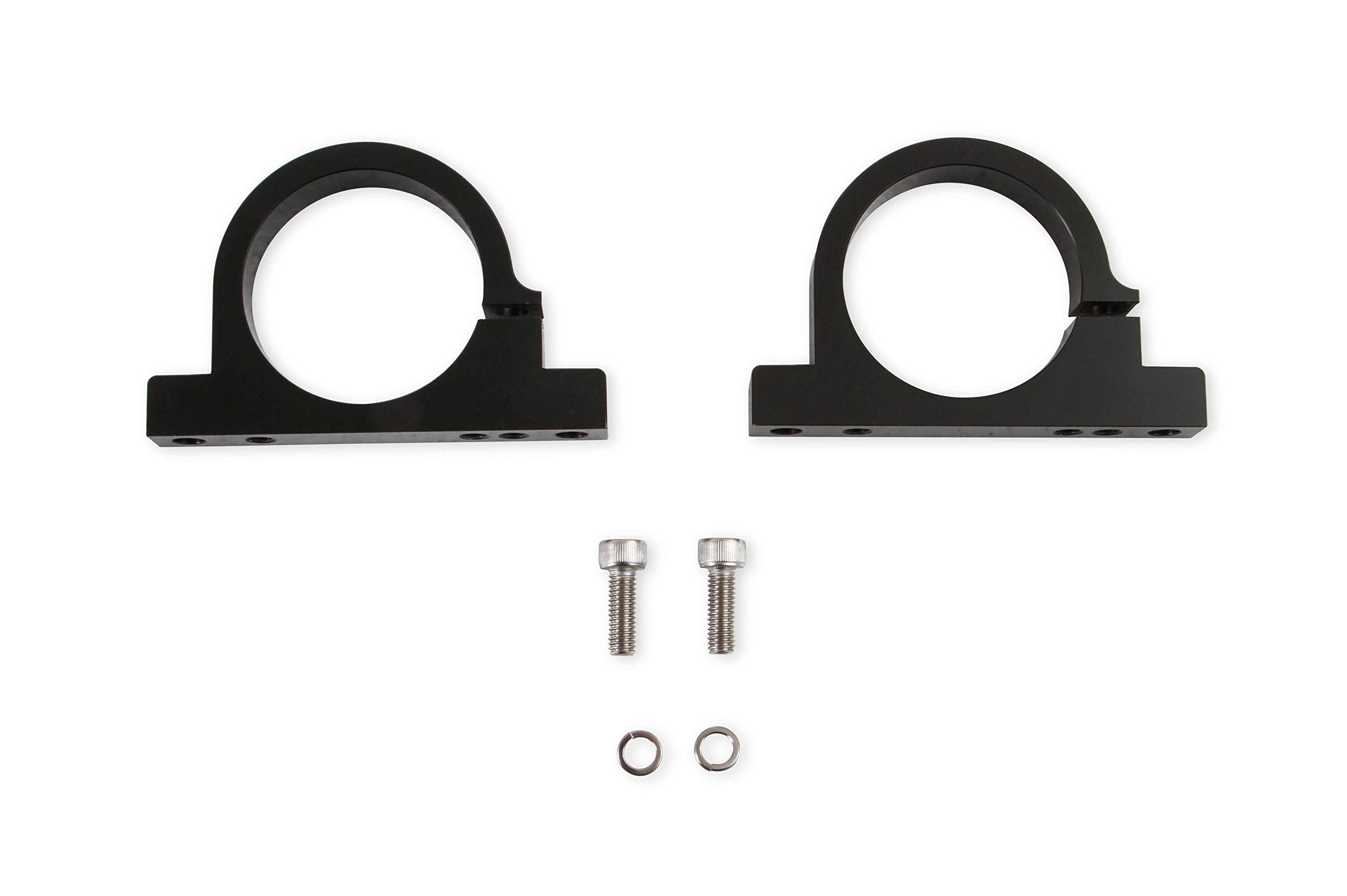 Mounting Bracket Holley 162-573 for HP Billet Fuel Filters Black