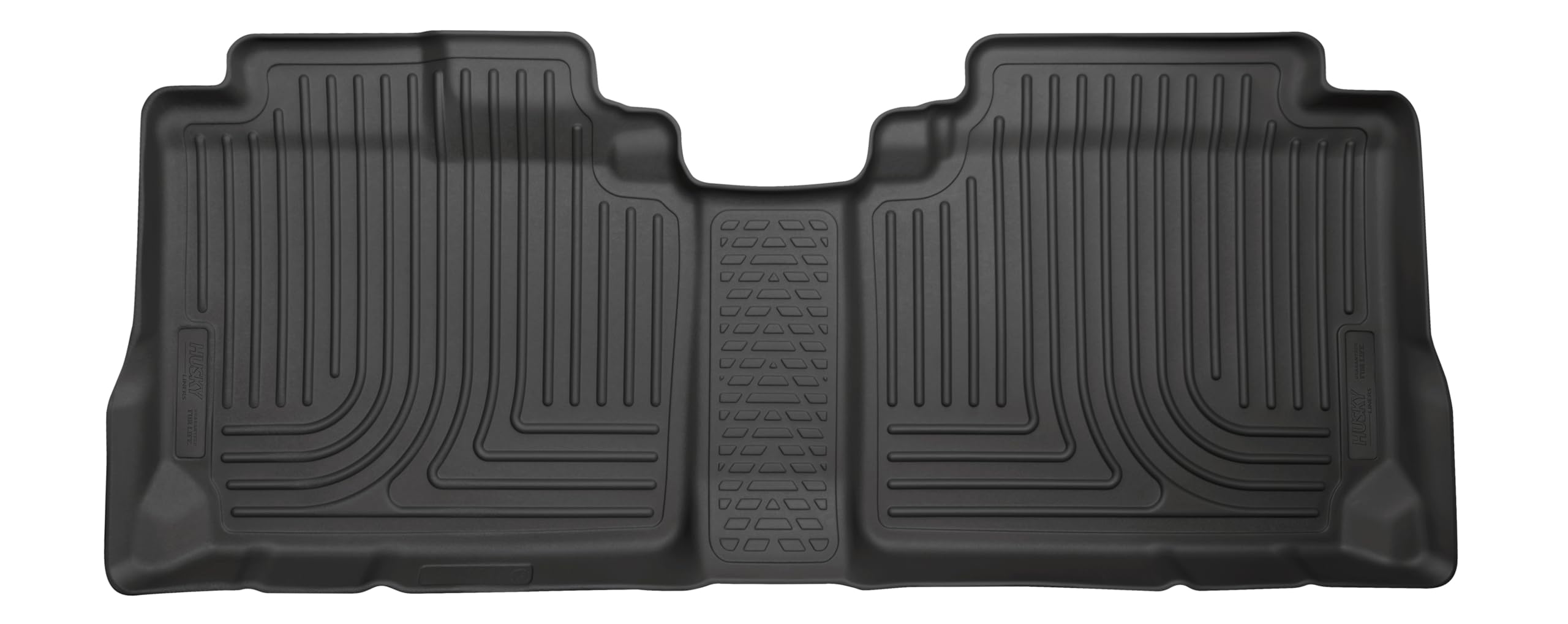 Weatherbeater Husky Liners Floor Mats | Fits 2010-2017 Chevrolet Equinox; 2010-2017 GMC Terrain | 2nd Row, 1-pc Black - 19771