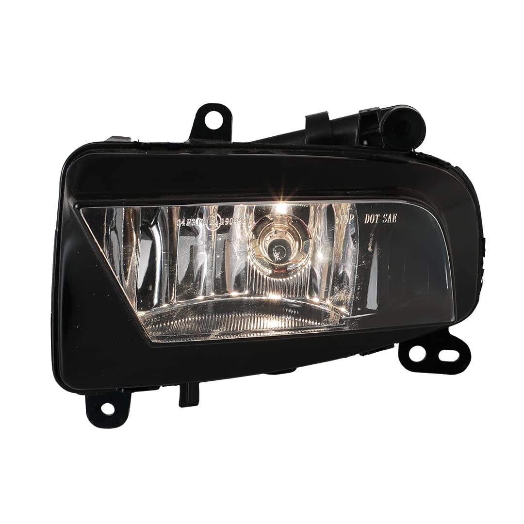 Fog Lights Winjet WJ30-0533-09 Replacements Pair Set RH LH for 2013-2016 Audi A4 - Clear