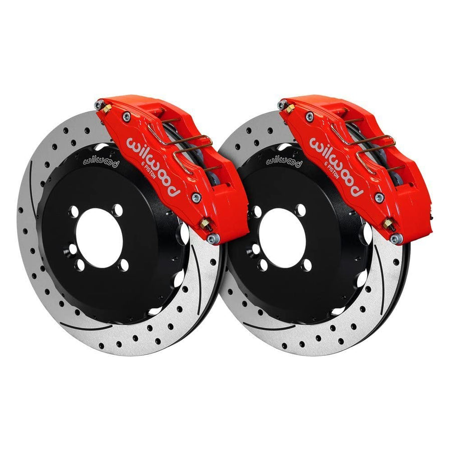 Front Hat Kit DP6A, 12.88", Drilled, Red