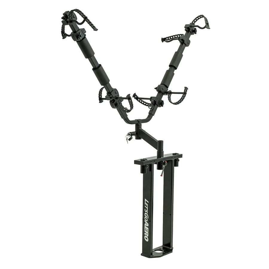 Jack-IT® PRO Let’s Go Aero Two Bike TwinSpin Expandable Carrier (Model B02318)