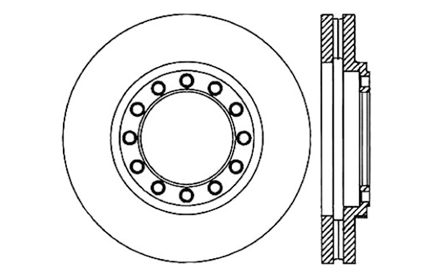 Sport Drilled/Slotted Brake Rotor StopTech 127.43016R (Front Right), 1 Pack