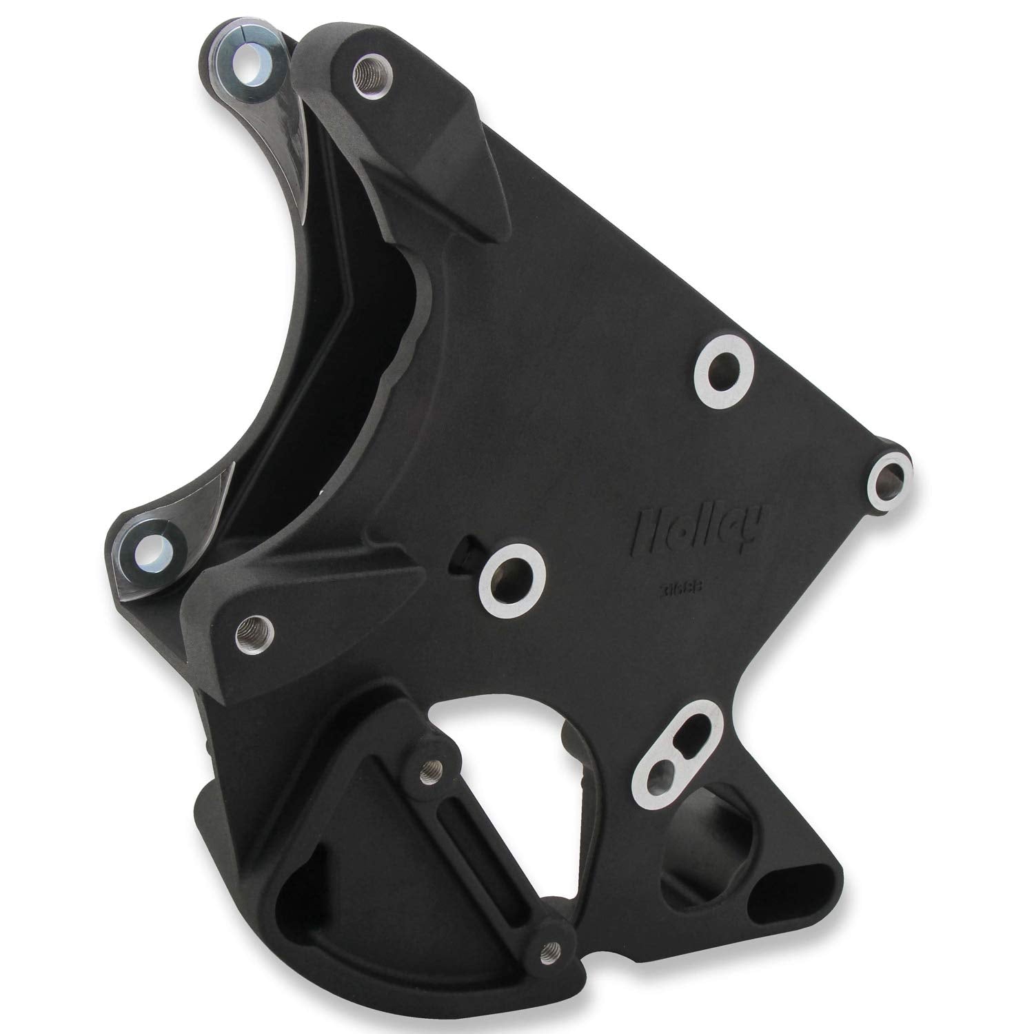 Holley LS/LT Accessory Drive Bracket - Driver's & Passenger's Side Brackets Black 20-132BK