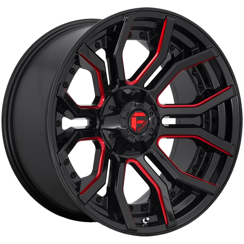 D712 Fuel 1PC 22X10 5X5.0/5.5 GL-BLK-RTTC -18MM - D71222005747
