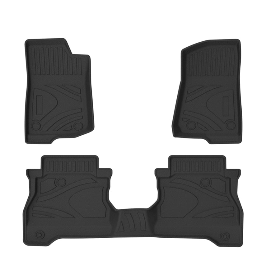TOTALINER Black Horse Heavy Duty Floor Mat Anti-Skid Black 1.37'' Thickness Compatible with 2020-2024 Jeep Gladiator-FMJGA20