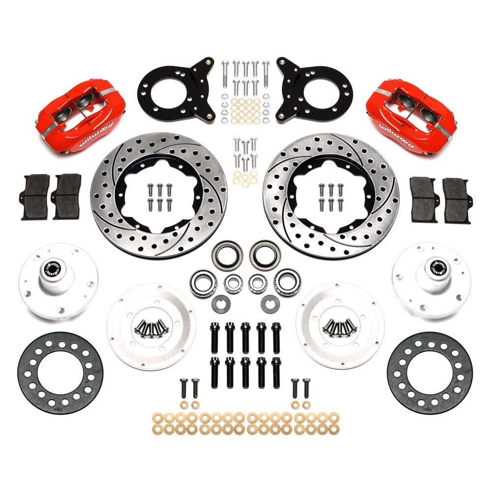 FDLI Kit Front, 11.00", Dril, Red