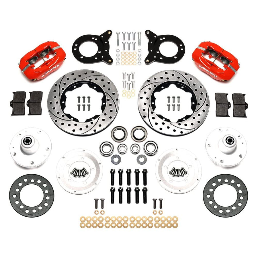 FDLI Kit Front, 11.00", Dril, Red