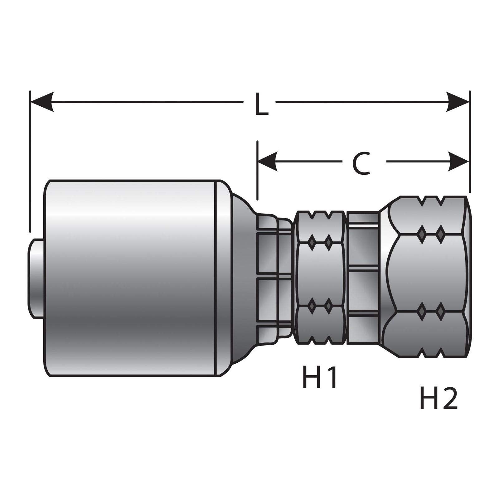 Gates Coupling G25910-0406