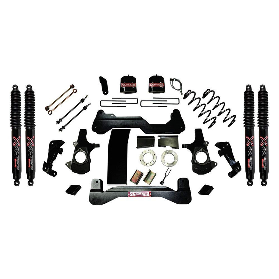Skyjacker Suspension Lift Kit C7660SK-B w/Shock Black MAX Shocks 6 in. Lift