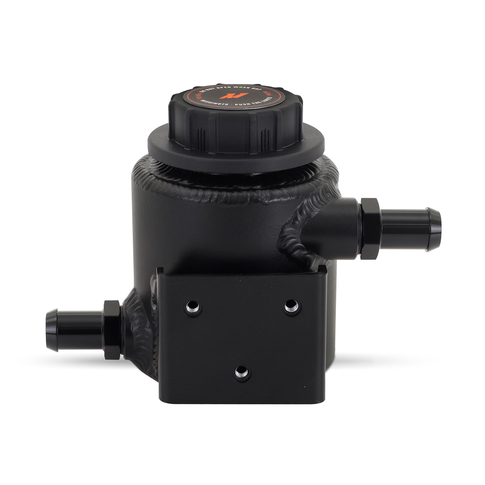 Mishimoto Coolant Expansion Tank Aluminum Micro, Universal Fit, Wrinkle Black