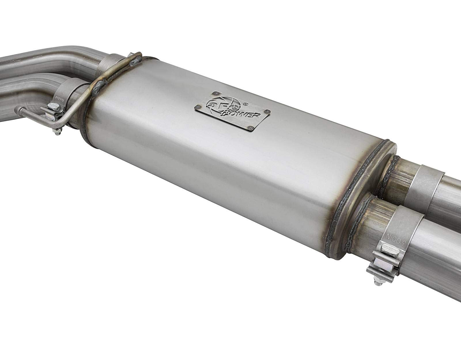 Rebel Series aFe Power 3" Stainless Steel Cat-Back Exhaust System for Ford Raptor, 1 Pack