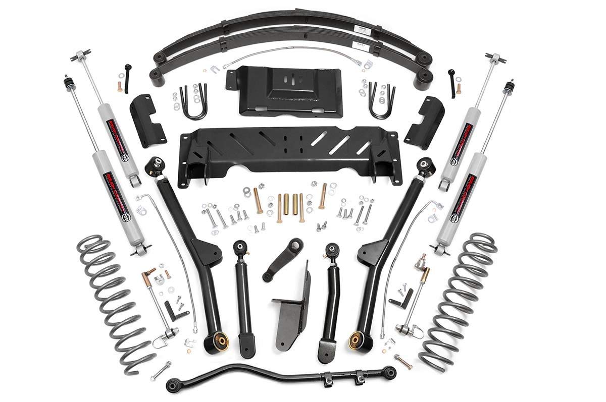 4.5" Lift Kit Rough Country for 1984-2001 Jeep Cherokee XJ | 2.5/4.0L - 61722