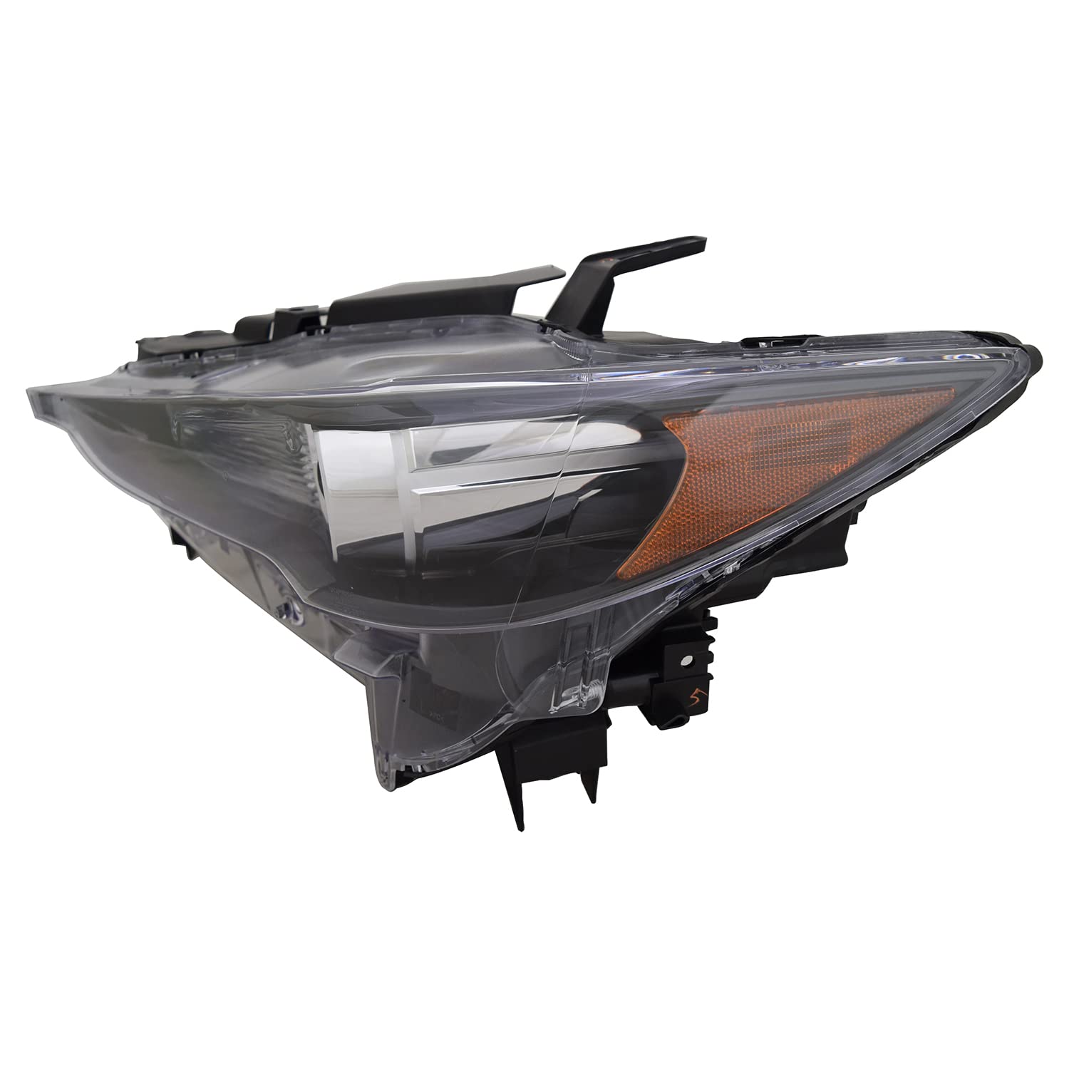 Left TYC Headlight Assembly Compatible with 2017-2021 Mazda CX-5
