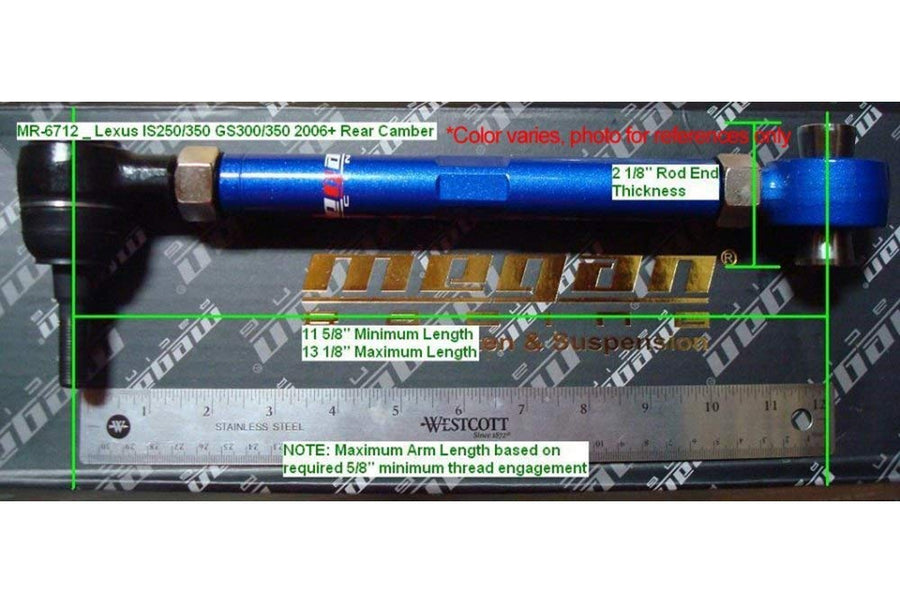 Rear Camber Upper Arm Megan Racing MRS-LX-0311, 1 Pack