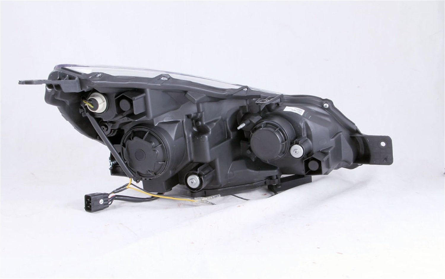 Black/Amber AnzoUSA Bar Style Projector Headlight for Subaru Outback