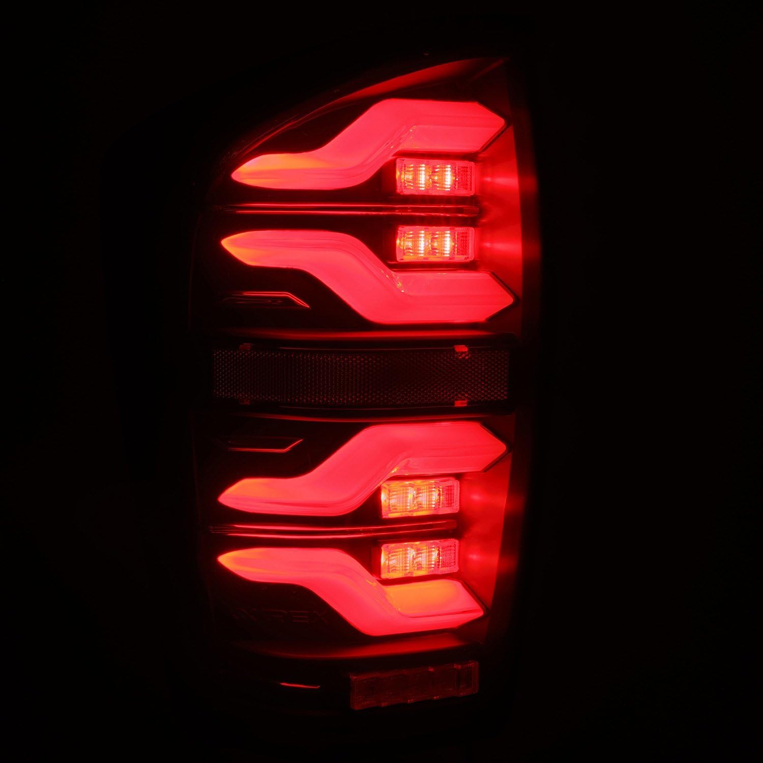 Toyota Tacoma 16-21 AlphaRex LUXX LED Taillights Blk w/Activ Light/Seq Signal