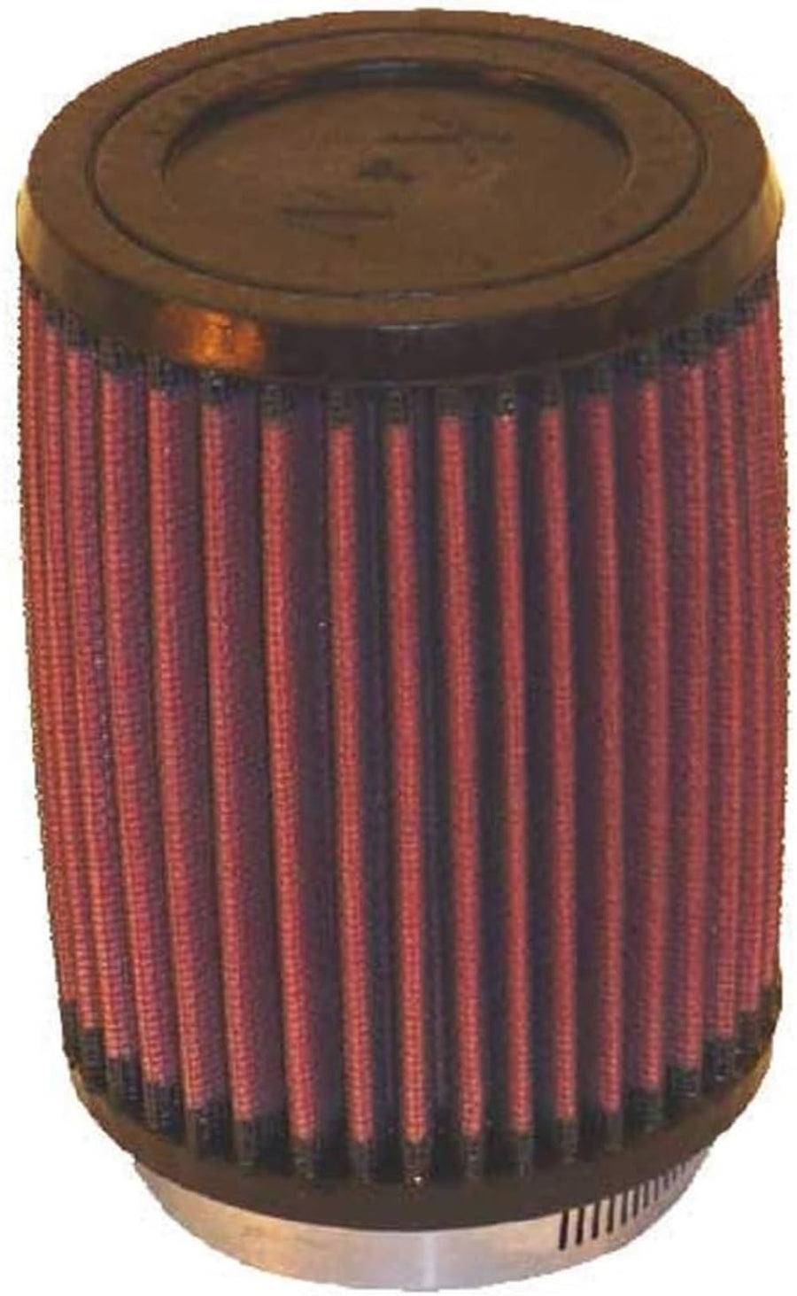 High-Flow K&N Original Lifetime Universal Clamp-On Air Filter: High Performance, Premium, Washable: Flange Diameter: 2.875 In, Filter Height: 5.375 In, Flange Length: 0.625 In, Shape: Round, RU-2410