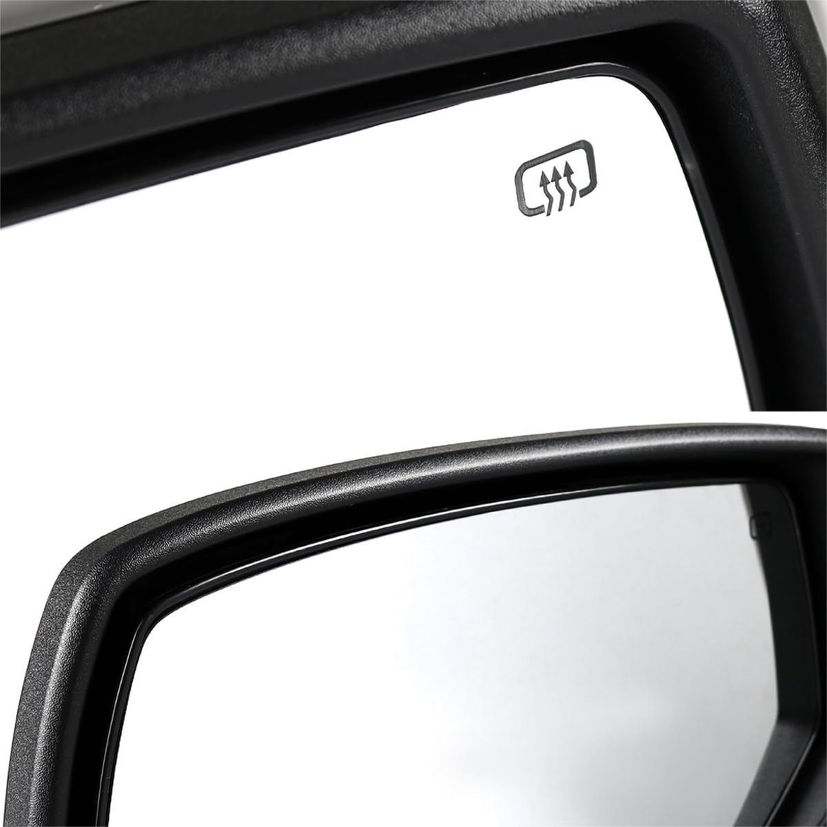 Spec-D Tuning Power Heated Left Driver Side Mirror w/LED Signal + Puddle Light Compatible with 2014-2018 Chevy Silverado, GMC Sierra