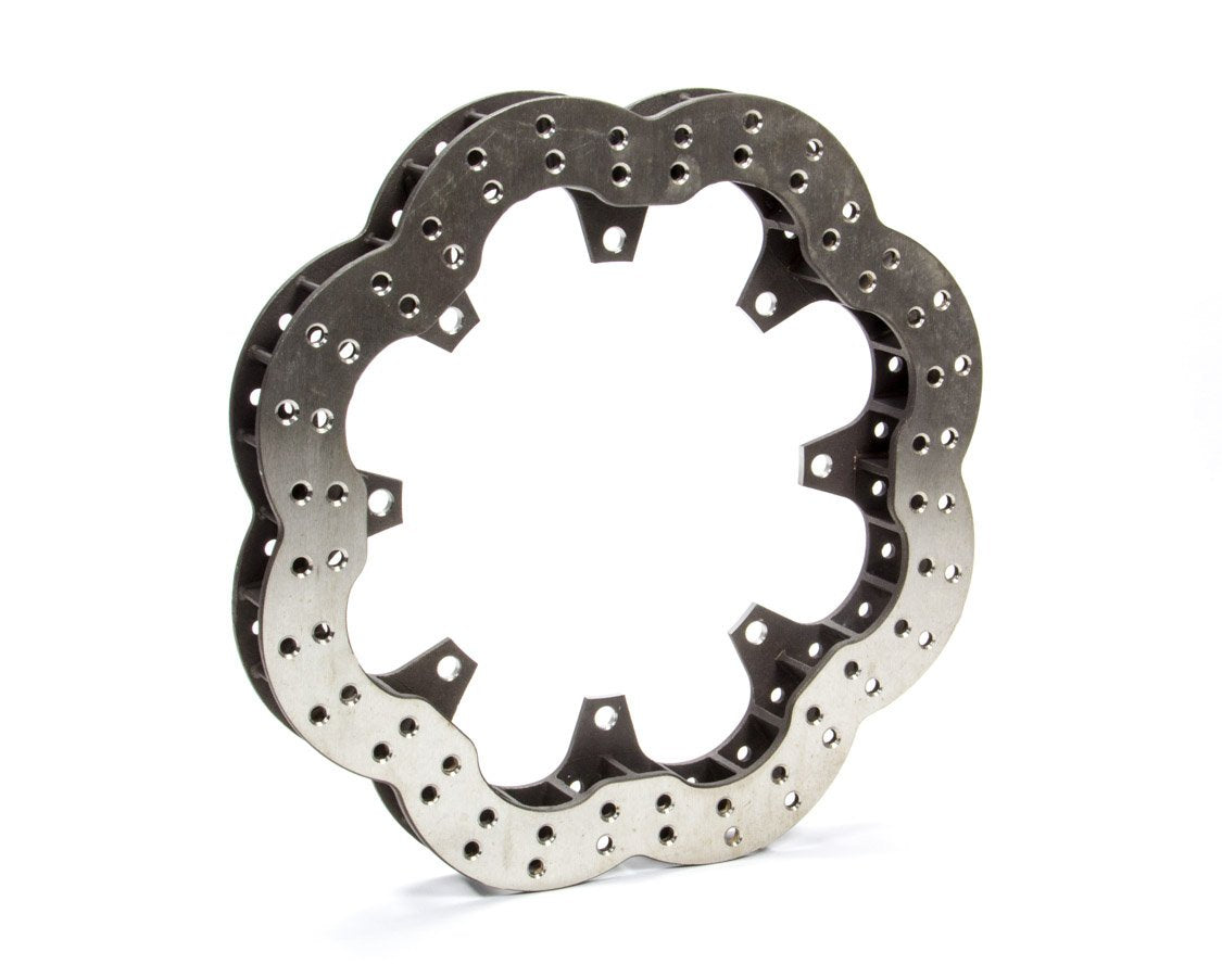 Wilwood Brake Rotor, Scalloped, Super Alloy, 11.750 in OD, 1.250 in Thick, 8 x 7.000 in Bolt Pattern, Stainless, Each