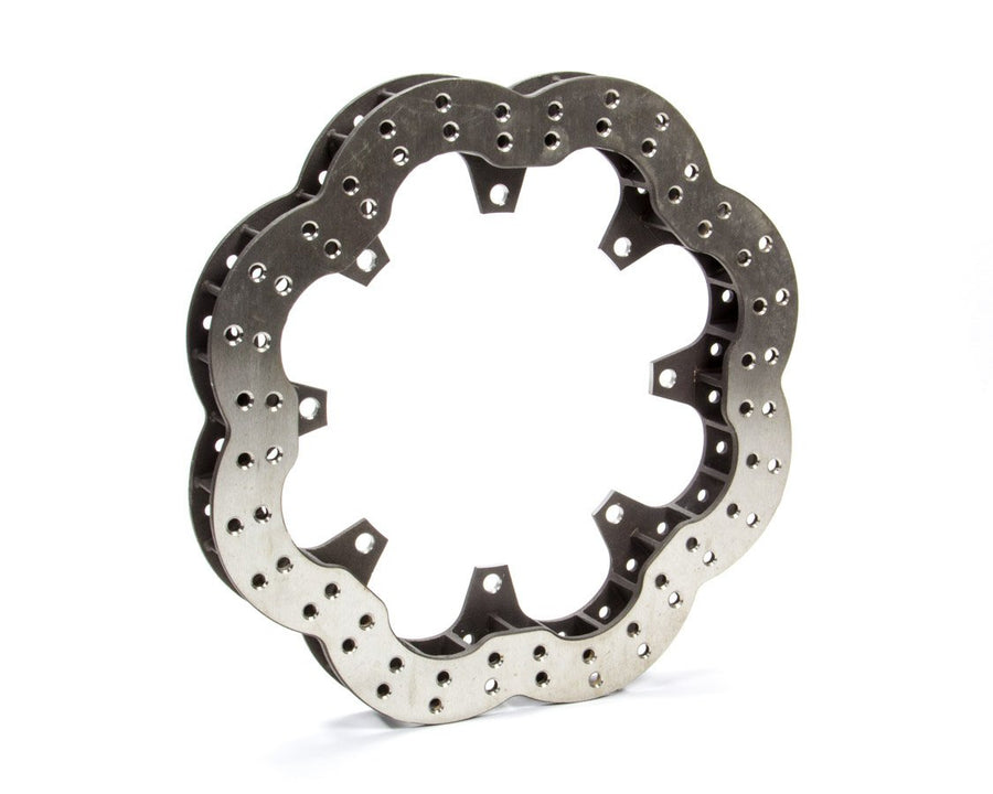 Wilwood Brake Rotor, Scalloped, Super Alloy, 11.750 in OD, 1.250 in Thick, 8 x 7.000 in Bolt Pattern, Stainless, Each